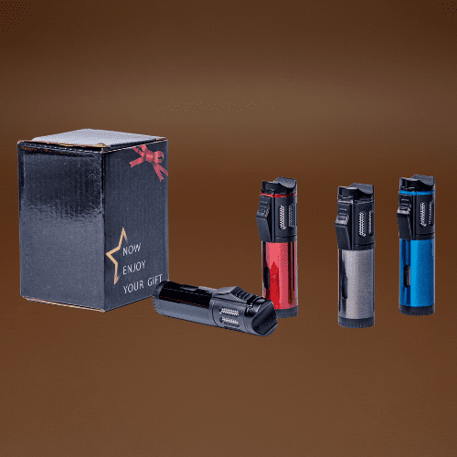 Urgrette 4 Pack Torch Lighter Triple 3 Jet Flame