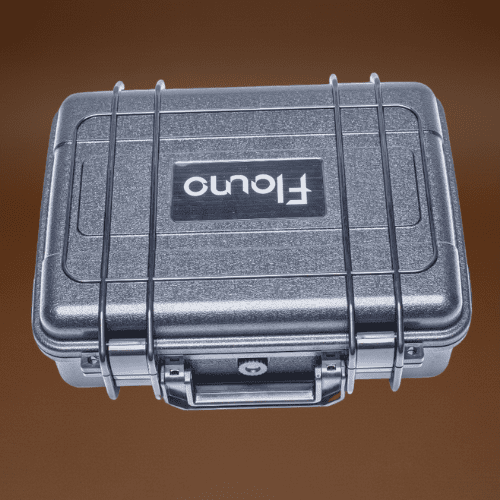 Flauno 15 Cap Cigar Travel Case